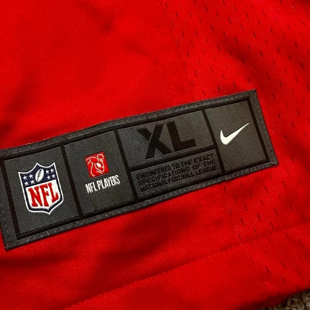 Nike Men's Travis Kelce 87 Kansas City Chiefs Red NFL On Field Jersey XL New
